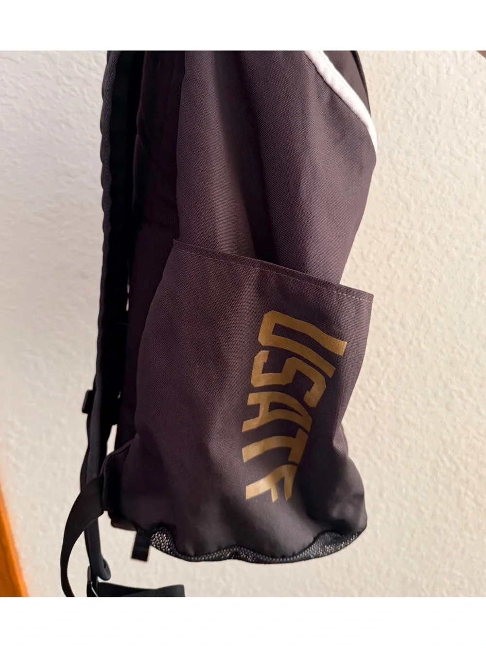 Nike USATF Elite Backpack Quad Zip Black with Gold Accents